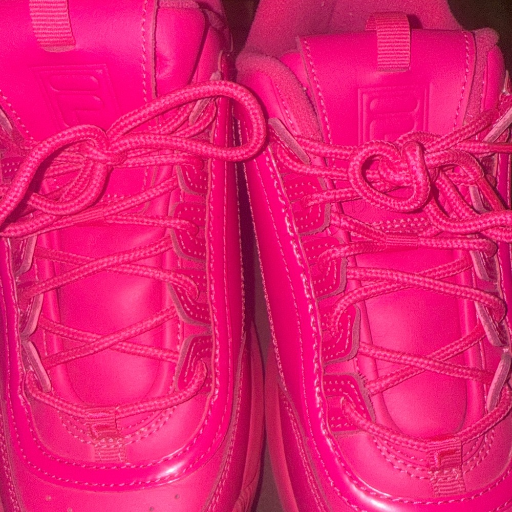 Fila Disruptor Hot Pink EUC - Picture 8 of 9